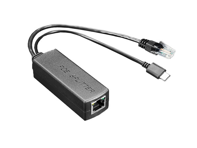 【4552】POE SPLITTER WITH USB TYPE C - 5