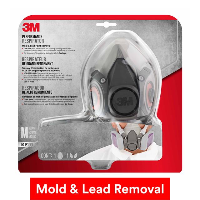 3M LEAD PAINT REMOVAL RESPIRATOR【62093H1-DC】