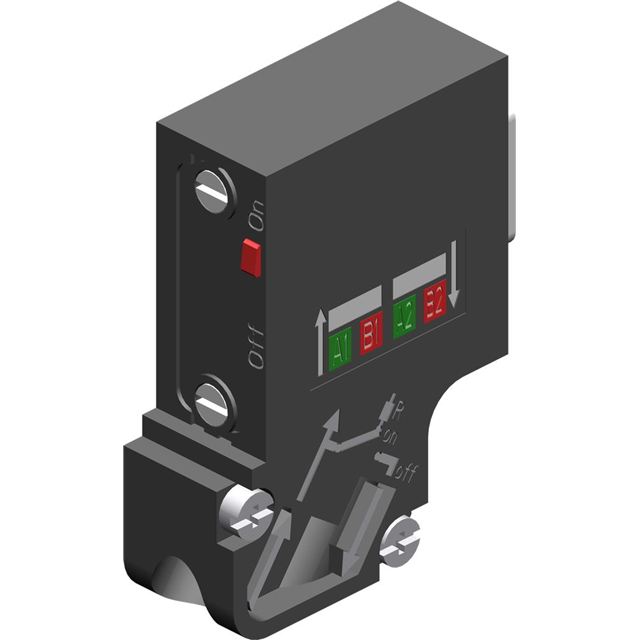 【6ES79720BA610XA0】BUS CONNECTOR F. PROFIBUS. 35 DE