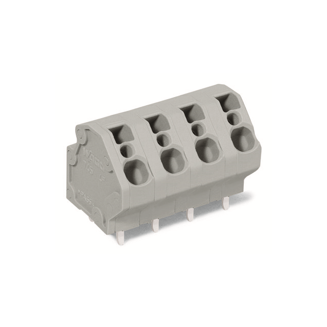 PCB TERMINAL BLOCK; 4 MM; PIN SP【745-3152】