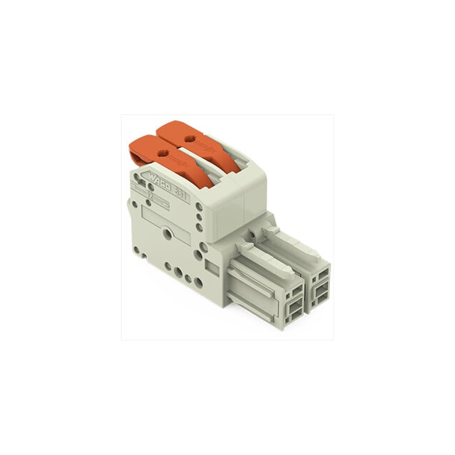 【831-1102】TERM BLOCK PLUG 2POS 7.62MM