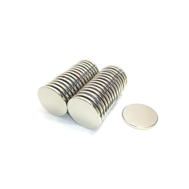 【9158】MAGNET 0.750"D X 0.063"THICK CYL