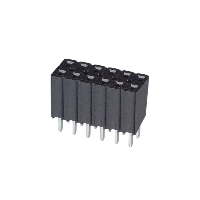 CONN RCPT 12POS 0.1 TIN PCB【929975-01-06-RK】