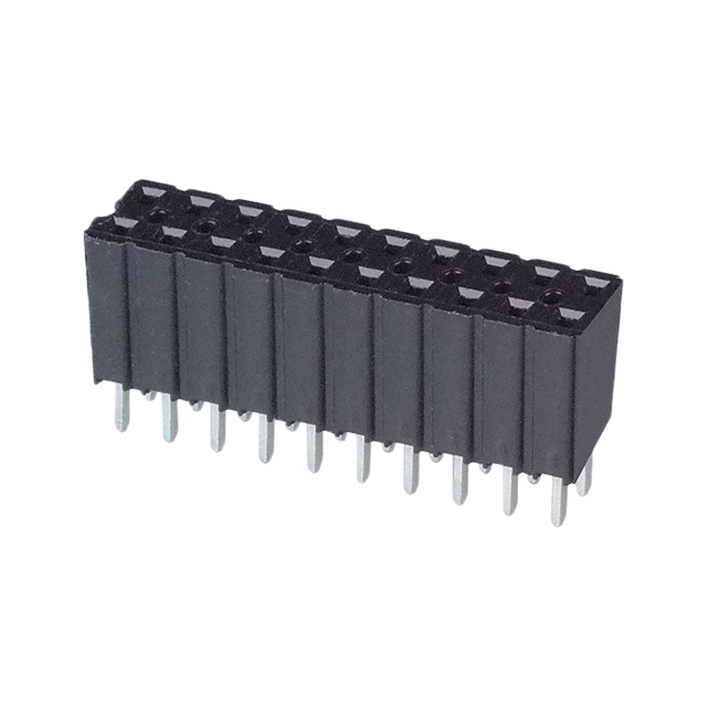 CONN RCPT 20POS 0.1 GOLD PCB【929852-01-10-RB】