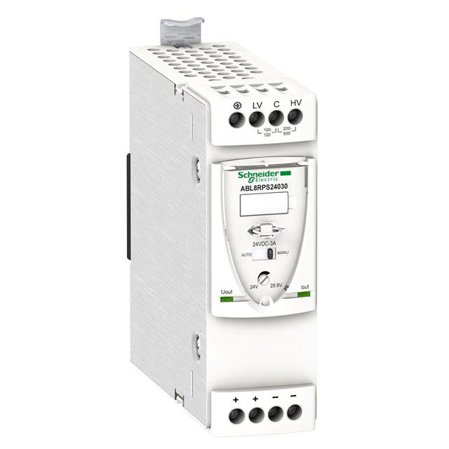 【ABL8RPS24030】AC/DC DIN RAIL SUPPLY 24V 72W