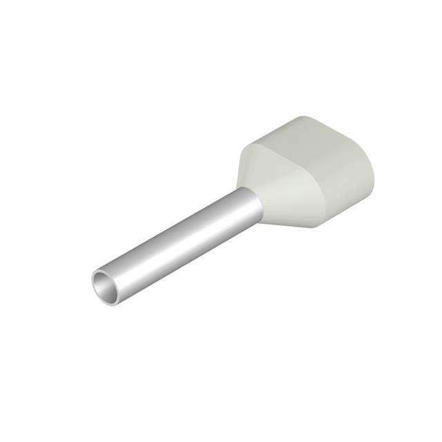【9004900000】CONN FERRULE 2 X 18AWG WHT
