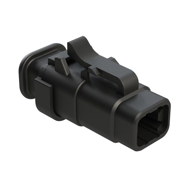 CONN PLUG HSG 4POS【ATM06-4S-SR01BK】