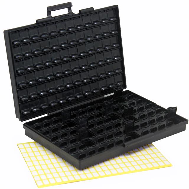 【BOX-ALL-144-AS】BOX PLASTIC BLACK 9"L X 6"W