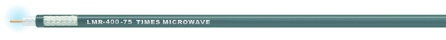 STD CABLE, BLACK PE  JACKET FOOT【LMR-400-75】