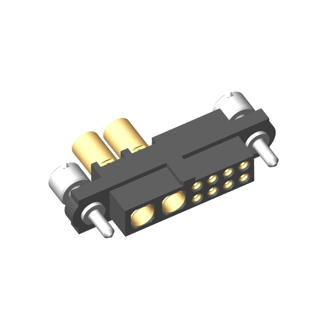 【M80-4C10805F3-02-325-00-000】CONN RCPT MIX-TEK 10POS GOLD