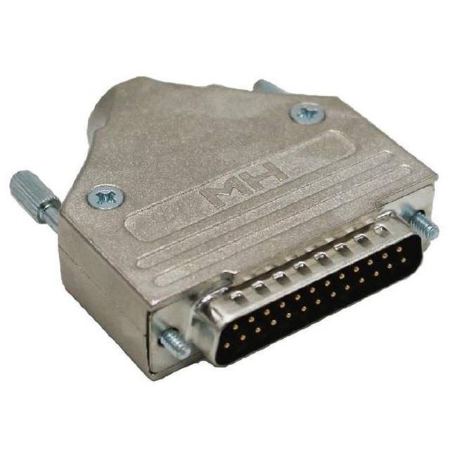 【MHDM25-DB25P-K】25 WAY D-SUB HOOD DIE CAST TOP E