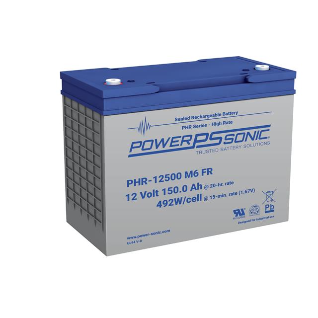 BATTERY LEAD ACID 12V 150AH【PHR-12500 M6 FR】