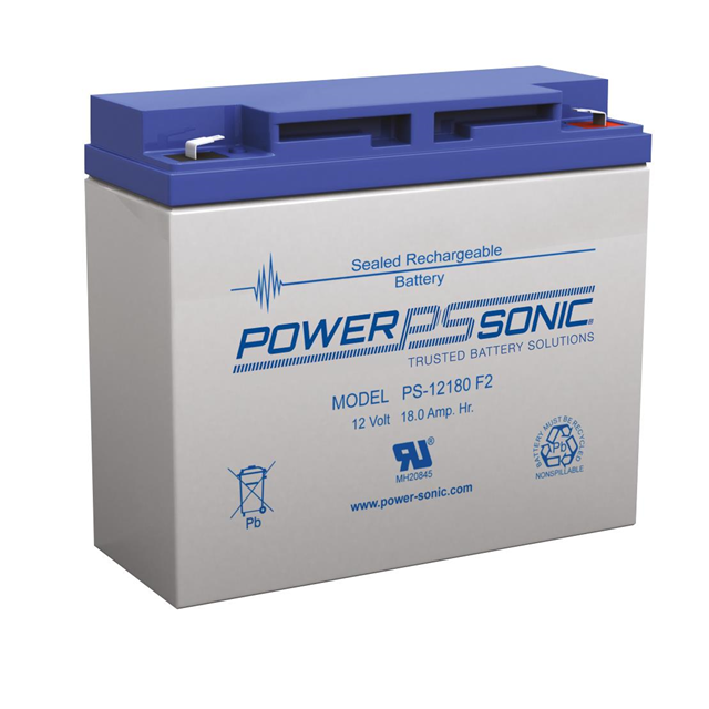 【PS-12180 F2】BATTERY LEAD ACID 12V 18AH