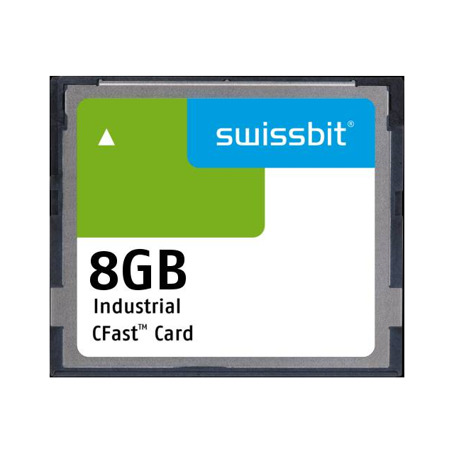 【SFCA008GH1AO1TO-I-DB-216-STD】INDUSTRIAL CFAST CARD, F-800, 8