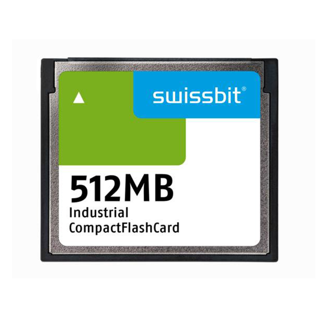 MEM CARD COMPACTFLASH 512MB SLC【SFCF0512H1BK2TO-I-MS-553-SMA】