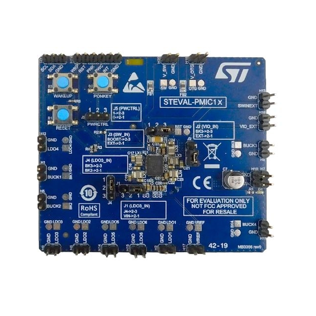 EVALUATION BOARD FOR HIGH INTEGR【STEVAL-PMIC1K1】