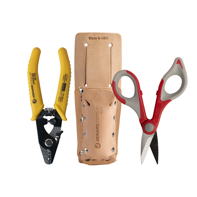 FIBER STRIPPER & KEVLAR SHEARS K【TK-355】