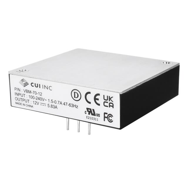 【VBM-70-24】AC/DC CONVERTER 24V 70W