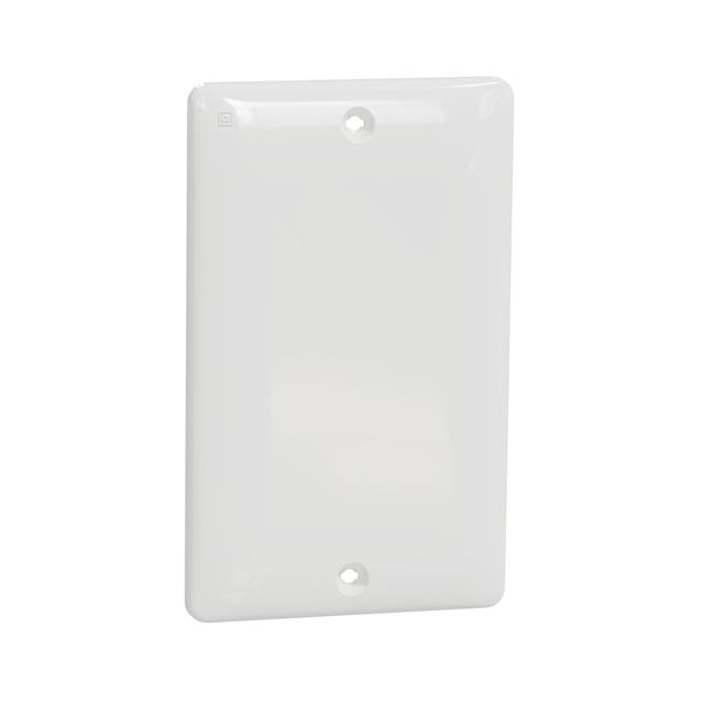 【SQWS140001WH】1 GANG BLANK MATTE WALL PLATE WH