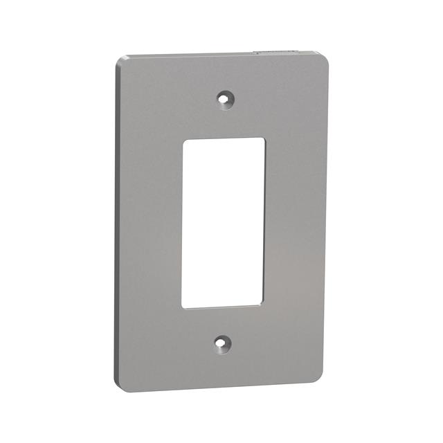 【SQWS141001GY】1 GANG MID+ WALL PLATE GY