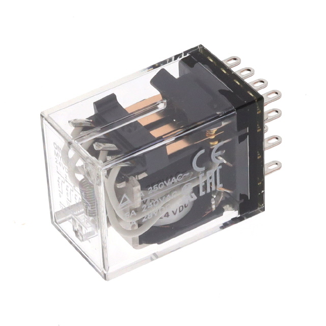 【MYQ4-DC24】RELAY GEN PURPOSE 4PDT 1A 24V