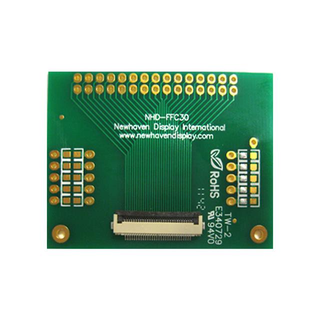 【NHD-FFC30】PCB ADAPTER 30P FFC-THRU-HOLE