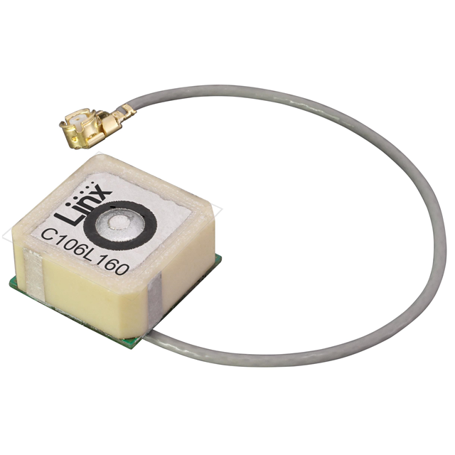 【ANT-GNCP-C106L160】RF ANT GNSS GPS L1 10X10 LNA UFL