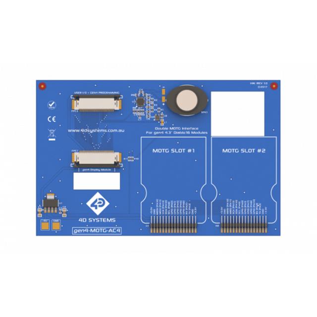 【GEN4-MOTG-AC4】2-SLOT MOTG INTERFACE BOARD FOR