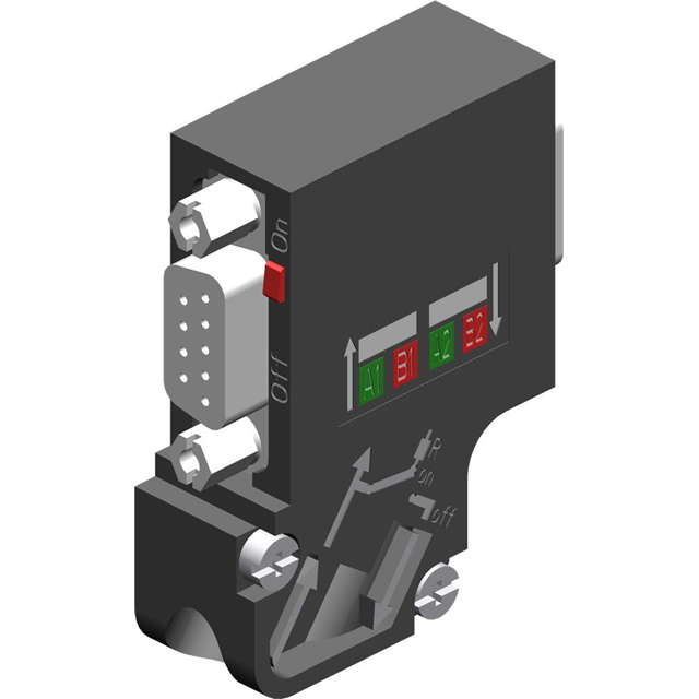 【6ES79720BB610XA0】BUS CONNECTOR F. PROFIBUS. 35 DE