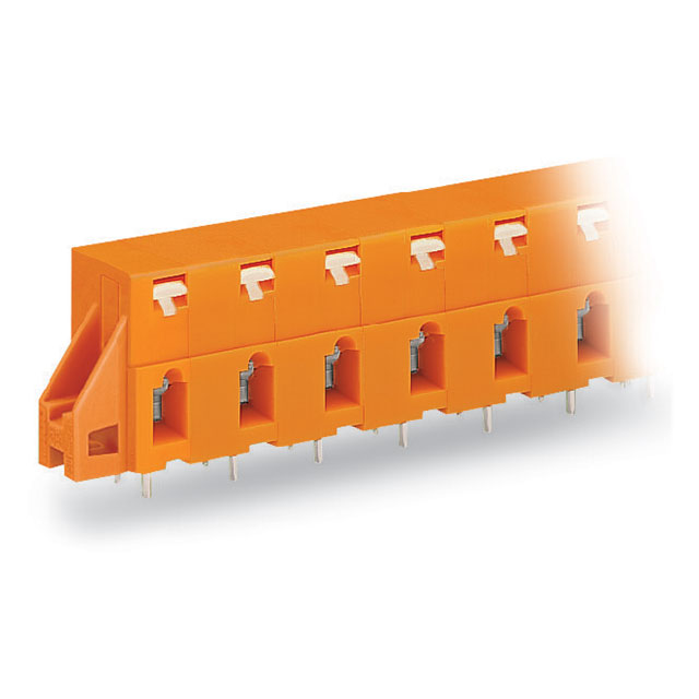 【741-623】PCB TERMINAL BLOCK; PUSH-BUTTON;