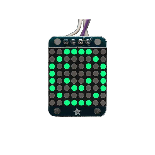 ADDRESS LED MATRIX I2C GREEN【1633】
