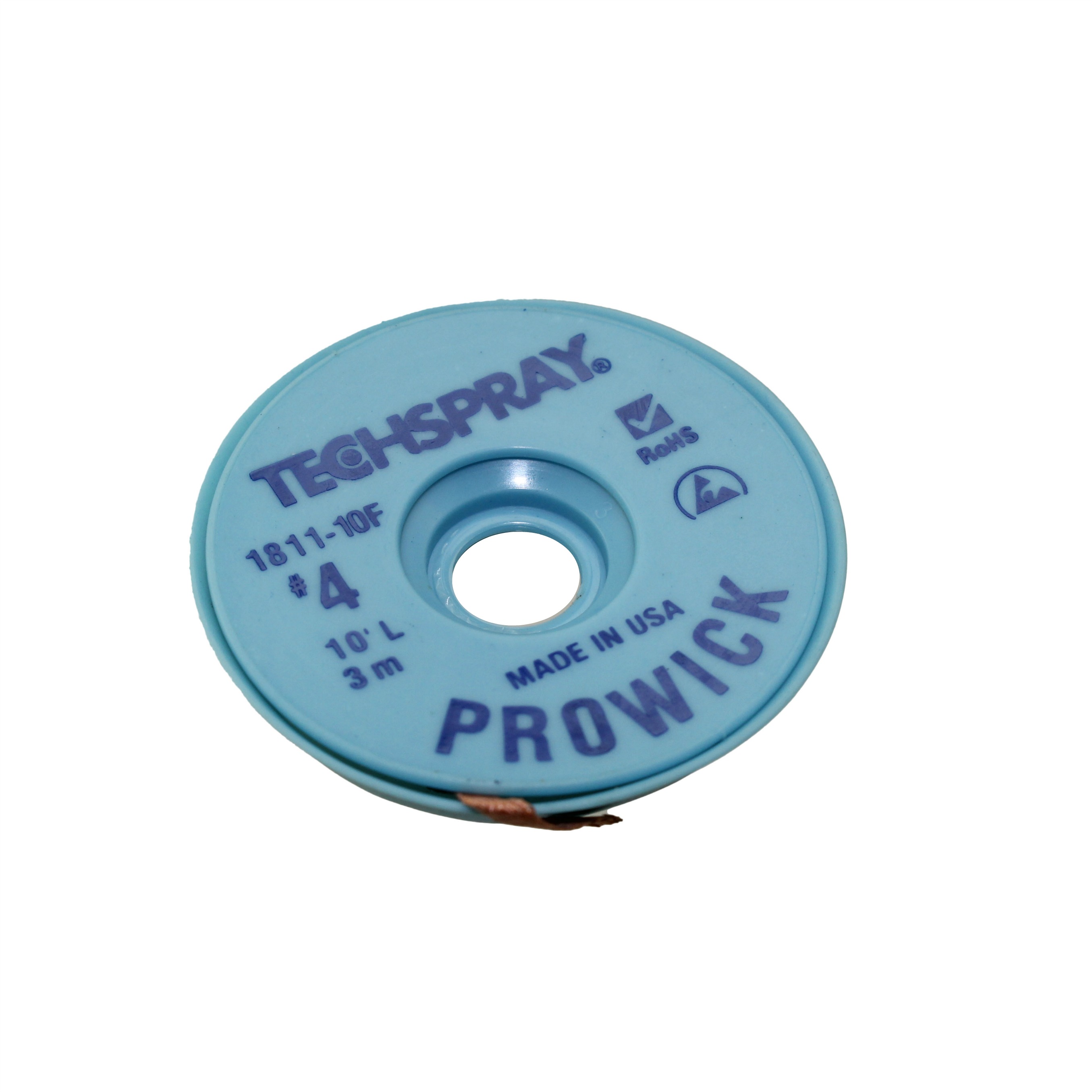 DESOLDER BRAID ROSIN 0.098" 10'【1811-10F】