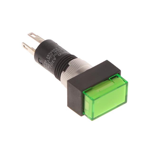 【A3DJ-90A1-00EG】SWITCH PUSH SPST-NO 0.1A 30V