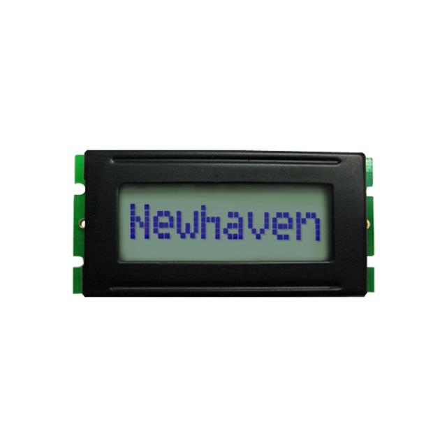 【NHD-0108BZ-RN-GBW】LCD MOD 8 DIG 8 X 1 REFLECTIVE