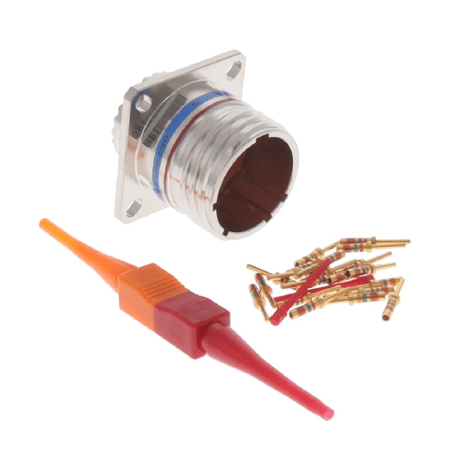 【D38999/20FD18PN】CONN RCPT MALE 18POS GOLD CRIMP