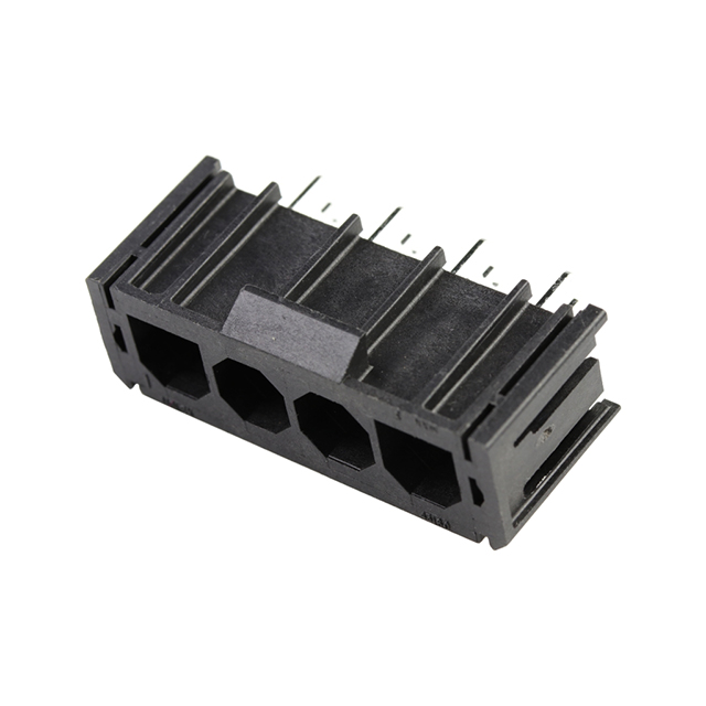CONN HDR 4POS 7.50MM R/A SLDR【0460071104】