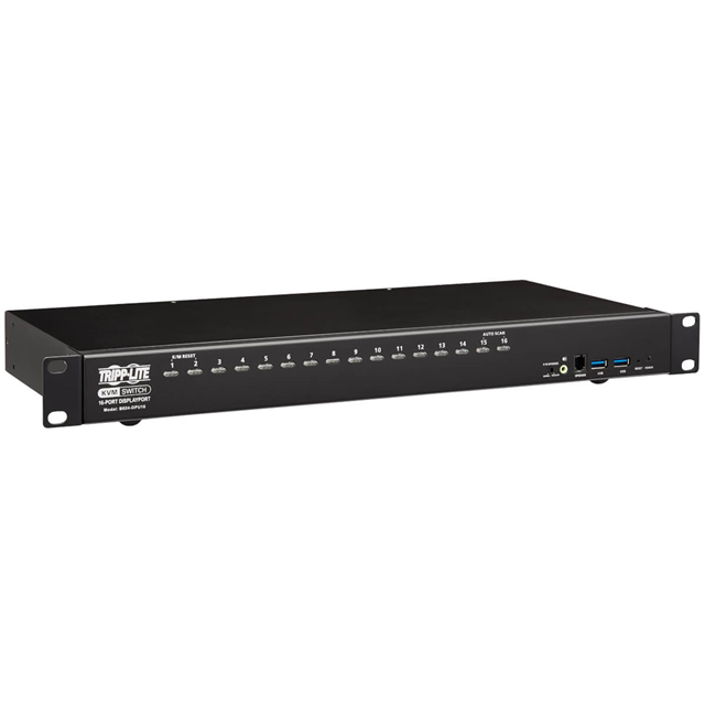 16-PORT DISPLAYPORT/USB KVM SWIT【B024-DPU16】