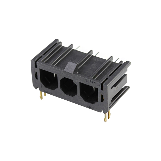 CONN HDR 3POS 7.50MM R/A SLDR【0460075303】
