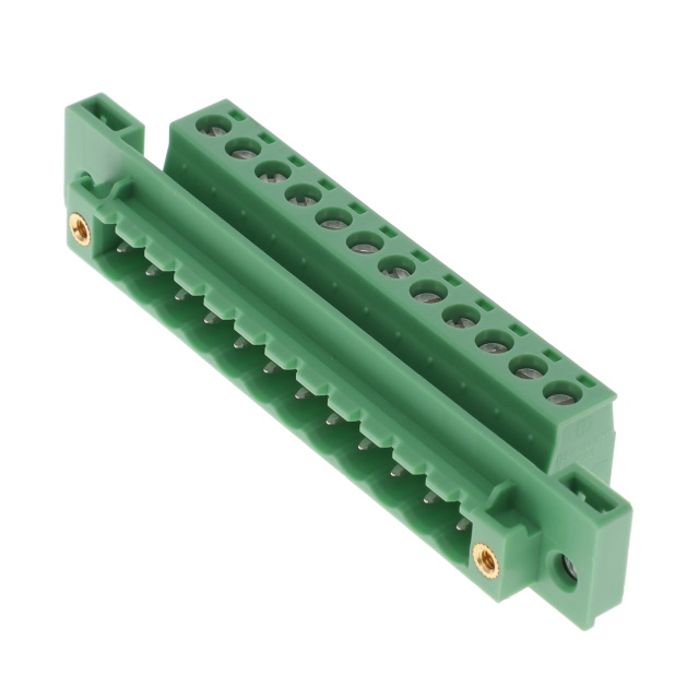 【1096142】TERM BLK 12POS GREEN