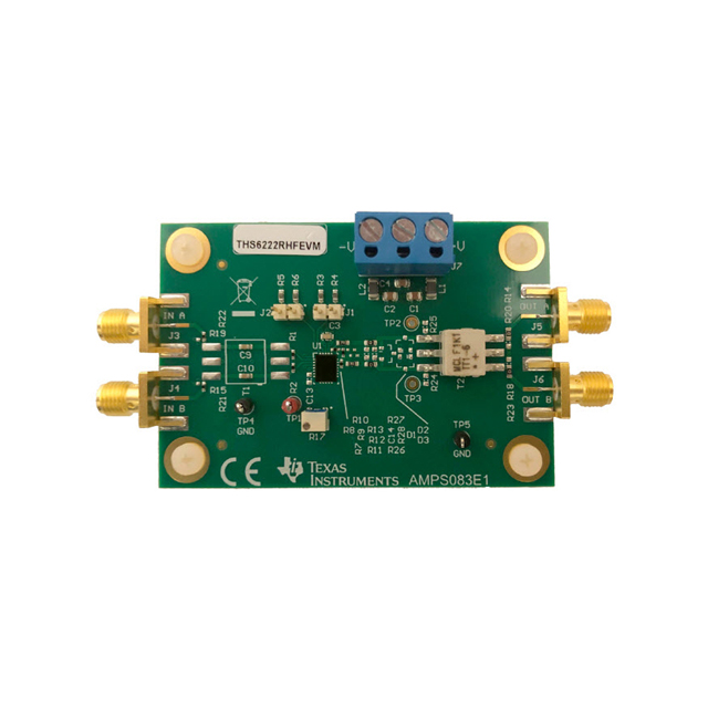 EVAL BOARD FOR THS6222【THS6222RHFEVM】