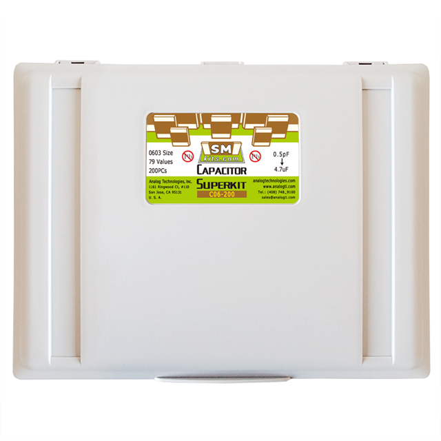 【C06-200】SUPER SMT CAPACITOR KITS 79 VALU