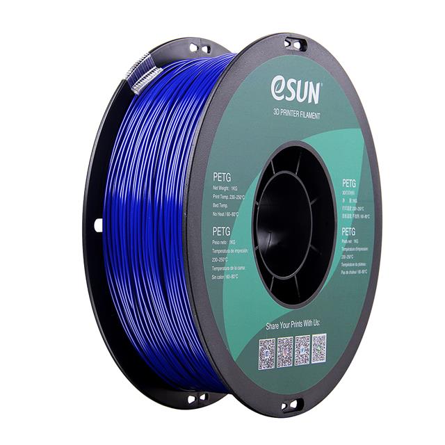 【PETG175SU1】ESUN PETG (1.75MM,1000G)SOLID BL