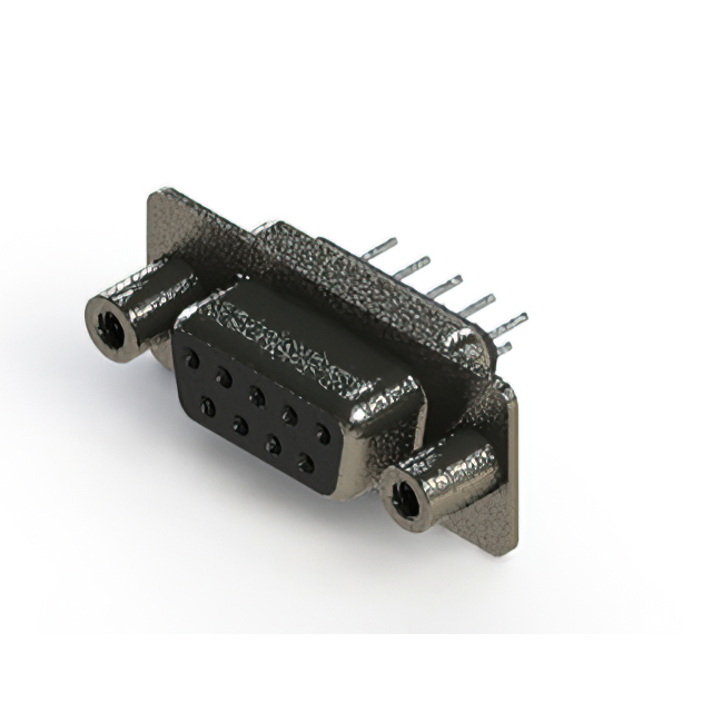 CONN D-SUB RCPT 9POS VERT SOLDER【628-009-220-048】