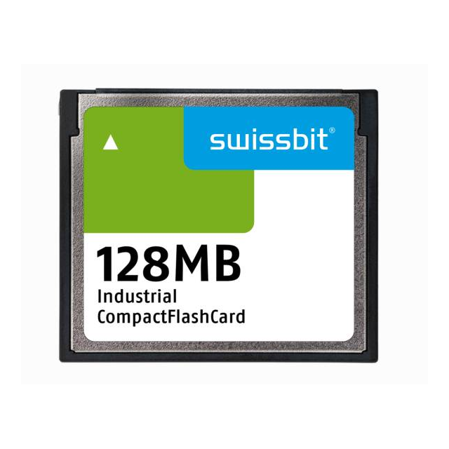 【SFCF0128H1BK1WI-C-MS-513-STD】MEM CARD COMPACTFLASH 128MB SLC
