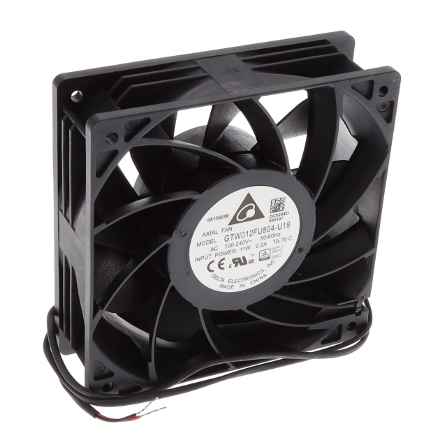 【GTW012FU804-U19】120X120X38MM 220VAC FAN EC MOTOR