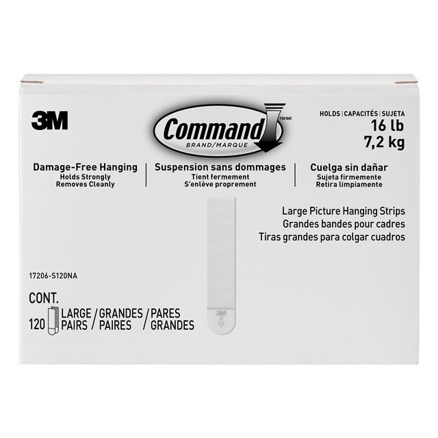 COMMAND LARGE PICTURE HANGING ST【17206-S120NA】