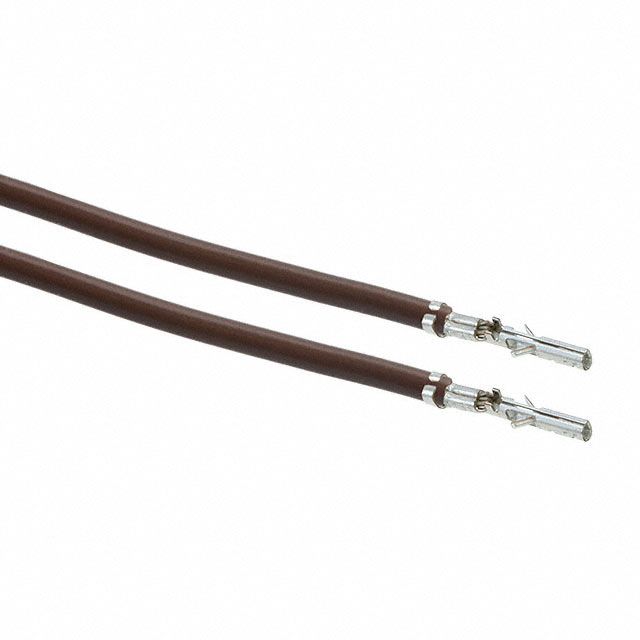 【0039000038-12-N9-D】12" PRE-CRIMP A2064 BROWN