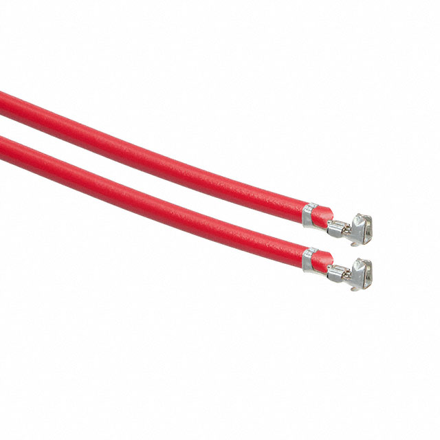 【0500798000-12-R8-D】12" PRE-CRIMP 1852 RED