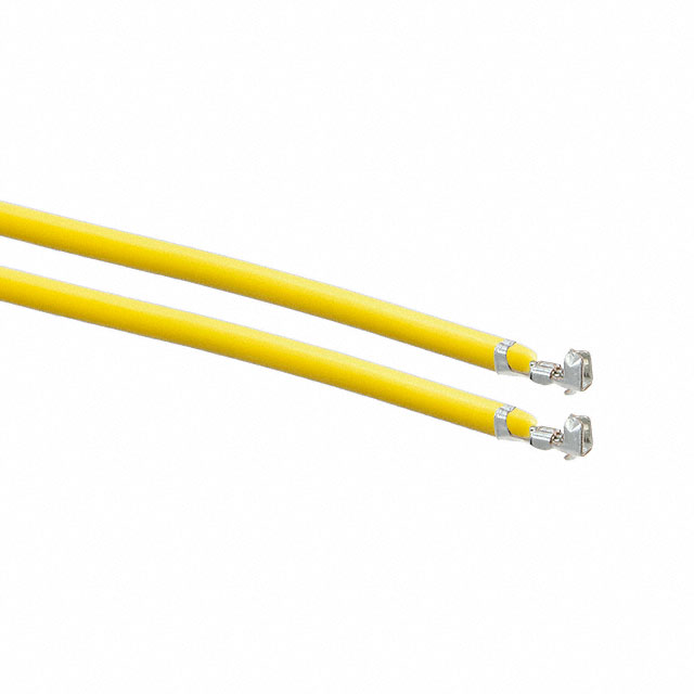 【0500798000-12-Y8-D】12" PRE-CRIMP 1852 YELLOW