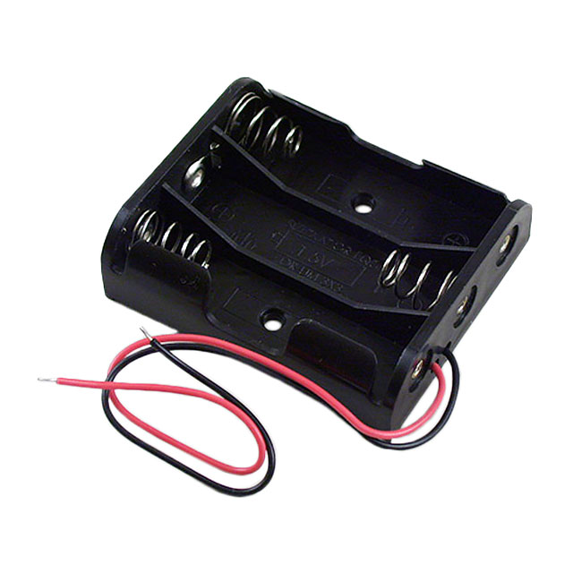 【BH3AAW】BATT HOLDER AA 3 CELL WIRE LEADS
